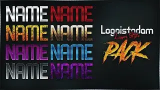 Photoshop Layer Style Eğitimi (Free Layer Style Pack)- Logoistadam Layer Style Pack