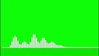 Audio Spectrum Green Screen HD