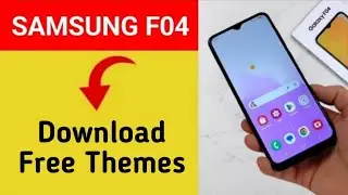 How to download free theme, Samsung Galaxy F04 me theme Kaise badle, theme change