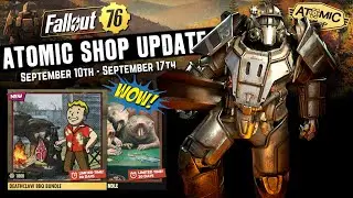 Fallout 76 - DEATHCLAW BBQ BUNDLE - Daily & Weekly Challenges - Atomic Shop Review SEP 10th 2024