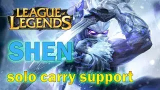 League of Legends - КАК ТАЩИТЬ в SOLO SUPPORT'ом!?