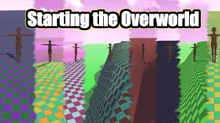 I Started Working on the Overworld - Solo MMO Development