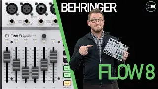 Behringer Flow 8 - Connecting BlueTooth for Control & Audio Playback