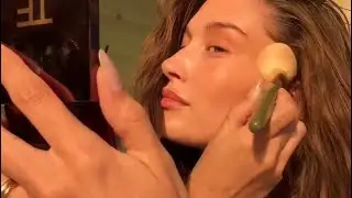 Hailey Bieber makeup video !!  hailey bieber new tiktok video viral 