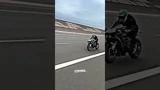 tag Kawasaki Ninja H2 vs normal car  Kawasaki Ninja h2 lovers #shorts #ytshorts #viral