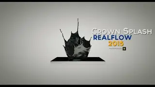 Realflow Crown Splash - TUTORIAL PREVIEW (CINEMA4D & REALFLOW 2015)