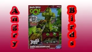 Angry Birds GO! Jenga Tower Knockdown Game by Hasbro Gaming Review