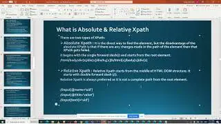 🔥Selenium Locator XPath | Difference between  Absolute and Relative XPath 🔥