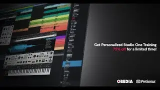 OBEDIA Studio One training offer from  PreSonus!