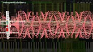 [Black MIDI] Synthesia - 2 Pianos - TheSuperMarioBros2 - A Way of Feeling ~ TSMB2