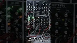 'Next Phase Voices' - Full video @AJHSynthOfficial  (Vocal Sound Eurorack Modular Patching Guide)