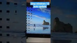 Stop Windows 10 auto update | #shorts