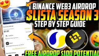 LISTA DAO Season 3 Binance Web3 Airdrop Participate Step By Step Guide 😍