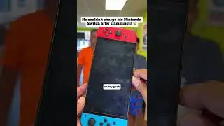 He SLAMMED His NINTENDO SWITCH ,Broke The Charging Port 😱