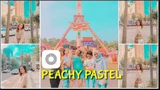 VSCO TUTORIAL | Edit Foto Ala Selebgram PEACHY PASTEL | Vsco Fullpack |