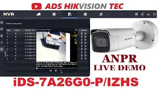 Hikvision ANPR Camera Configuration. iDS ANPR Configuration.