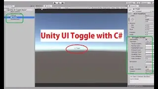 Unity3d How To - Unity UI Toggle with c#