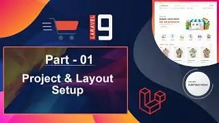 Laravel 9 E-Commerce - Project & Layout Setup