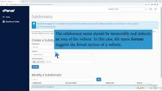 How to Create a Subdomain in cPanel with CloudSpace