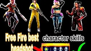 Free Fire Best Headshot Character Skill# FF DEMON BOSS#  🎯 Free Fire Desert Eagle Headshot Trick