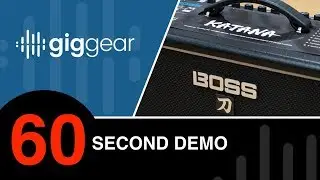 BOSS Katana 50 Guitar Amp - 60 Second Demo