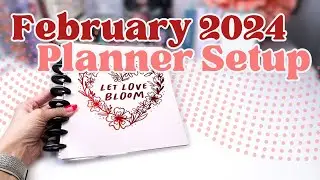 February 2024 Planner Setup [Happy Planner Frankenplanner]