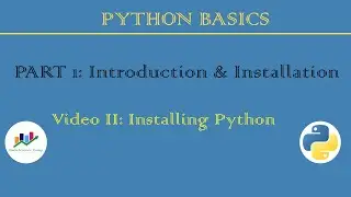 [P1/2] Installing Python into your laptop | Python Basics | Python Beginners