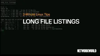 How to use long file listings