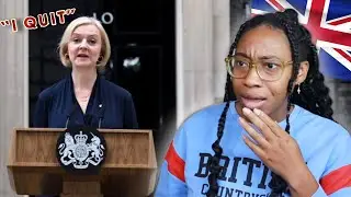 AMERICAN REACTS TO BRITISH PRIME MINISTER LIZ TRUSS RESIGNATION SPEECH!