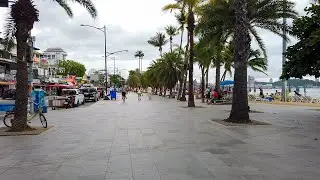 Pattaya's Bustling Street, Today's Walk Up & Down Sọi 6 - Immersive Walk to Runway Market Beach.