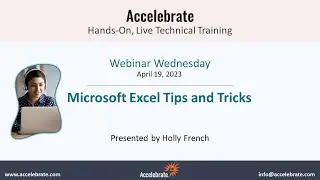 Free Webinar: Excel Tips and Tricks