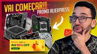 LIVE! PROMOÇÃO COM ISENÇÃO! Mega Saldão AliExpress! Cupons, Descontos, $0RTEIOS e MAIS!