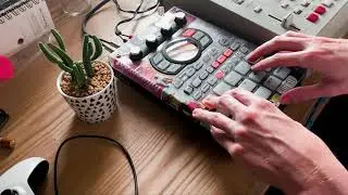 Making a lofi hiphop beat on the MPC 2000XL & SP404SX *so much fun!*