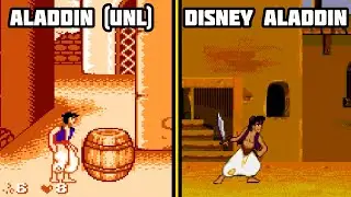 Aladdin unl, Disney Aladdin  - Ретро Стрим Nes Sega