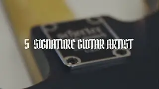 5 Schecter Signature Guitar Artist