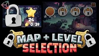 How to create Map & Level Selection in Unity [2/2]