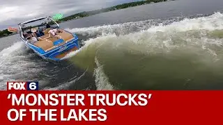 Calls to limit wakesurfing boats on Wisconsin lakes | FOX6 News Milwaukee