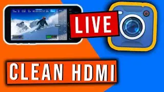 Use iPhone as a HDMI CAMERA With Black Magic Camera App For Live Streaming