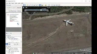 Google Earth map Accident plane