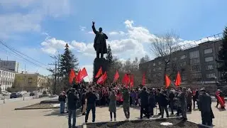 День рождения В.И. Ленина отметили в Иркутске