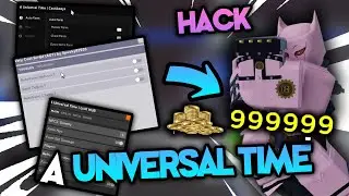 BEST Roblox A Universal Time Script GUI - Auto Farm, Stands, Infinite Money, Kill Aura  & More!