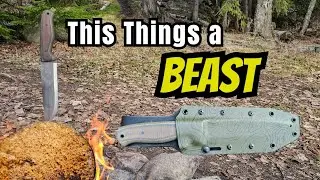 The BushBoxer Scout a True Workhorse For Bushcraft and Survival by Boxer Blades