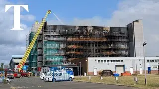 Dagenham fire: rescue complete at London tower block