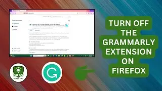 How to Turn Off the Grammarly Extension on Firefox