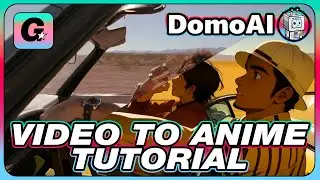 Turning ANY Video into Anime with DomoAI Tutorial