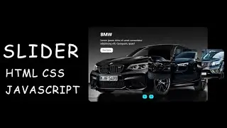 Creating a Modern CSS and JavaScript Animated Slider | Web Development Project