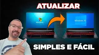 COMO ATUALIZAR DO WINDOWS 7 PRO WINDOWS 10 DE GRAÇA -  ATUALIZADO 2023!!!