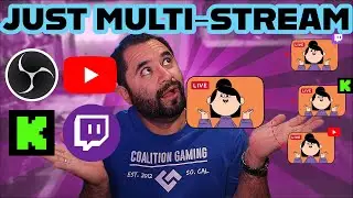 How to MULTISTREAM w/ OBS Studio! [ ITS ALLOWED NOW! ]