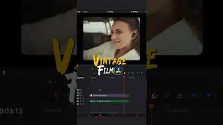 Vintage film look in DaVinci Resolve