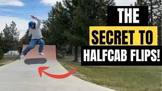 How to Half cab flip! - Half Cab Flip Trick Tip